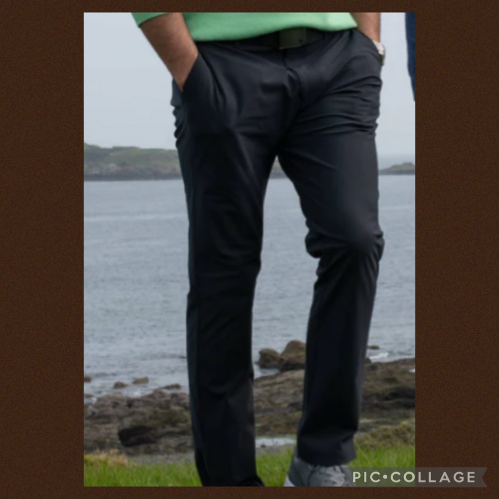 NWT Men's Callaway tapered performance pant